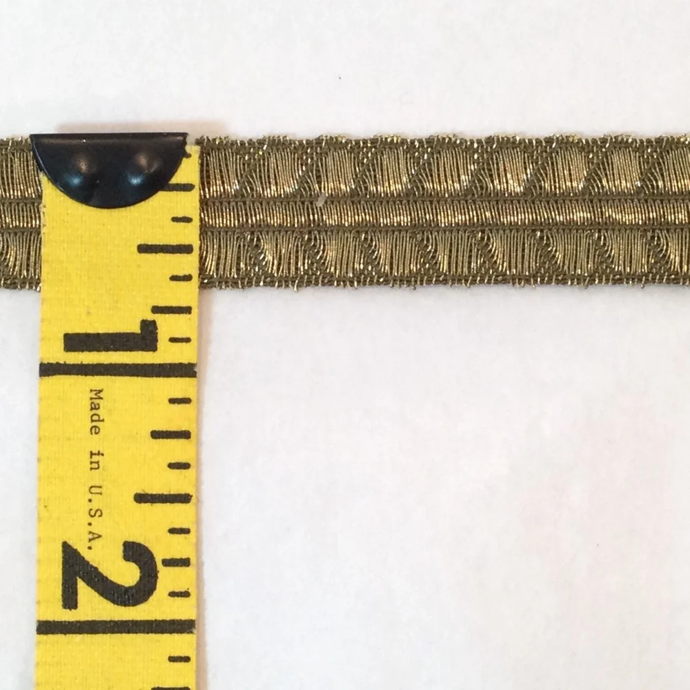 Gold Metallic Trim - 18 Yards